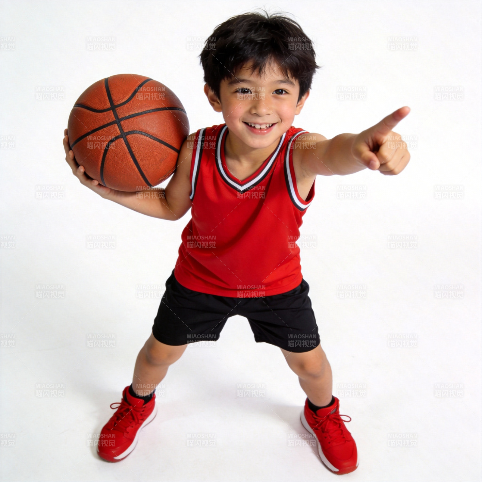 小篮球手 活力满满图片