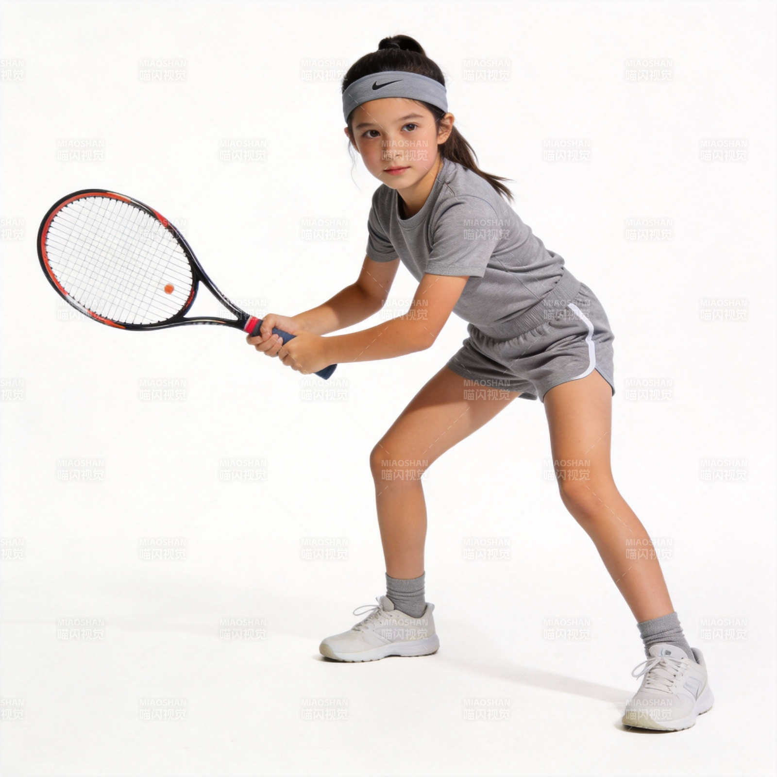 小球员挥拍瞬间图片