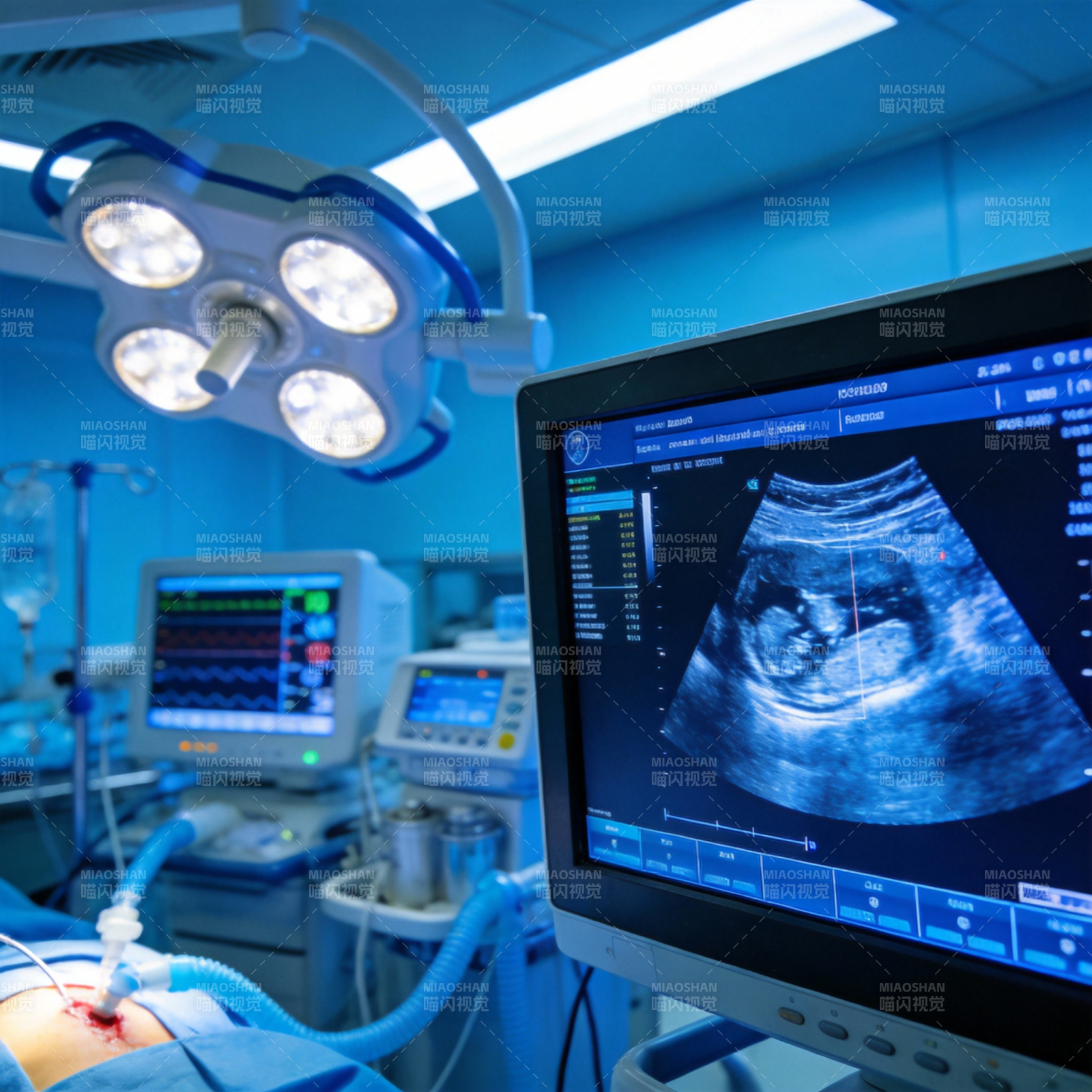 手术室超声影像图片