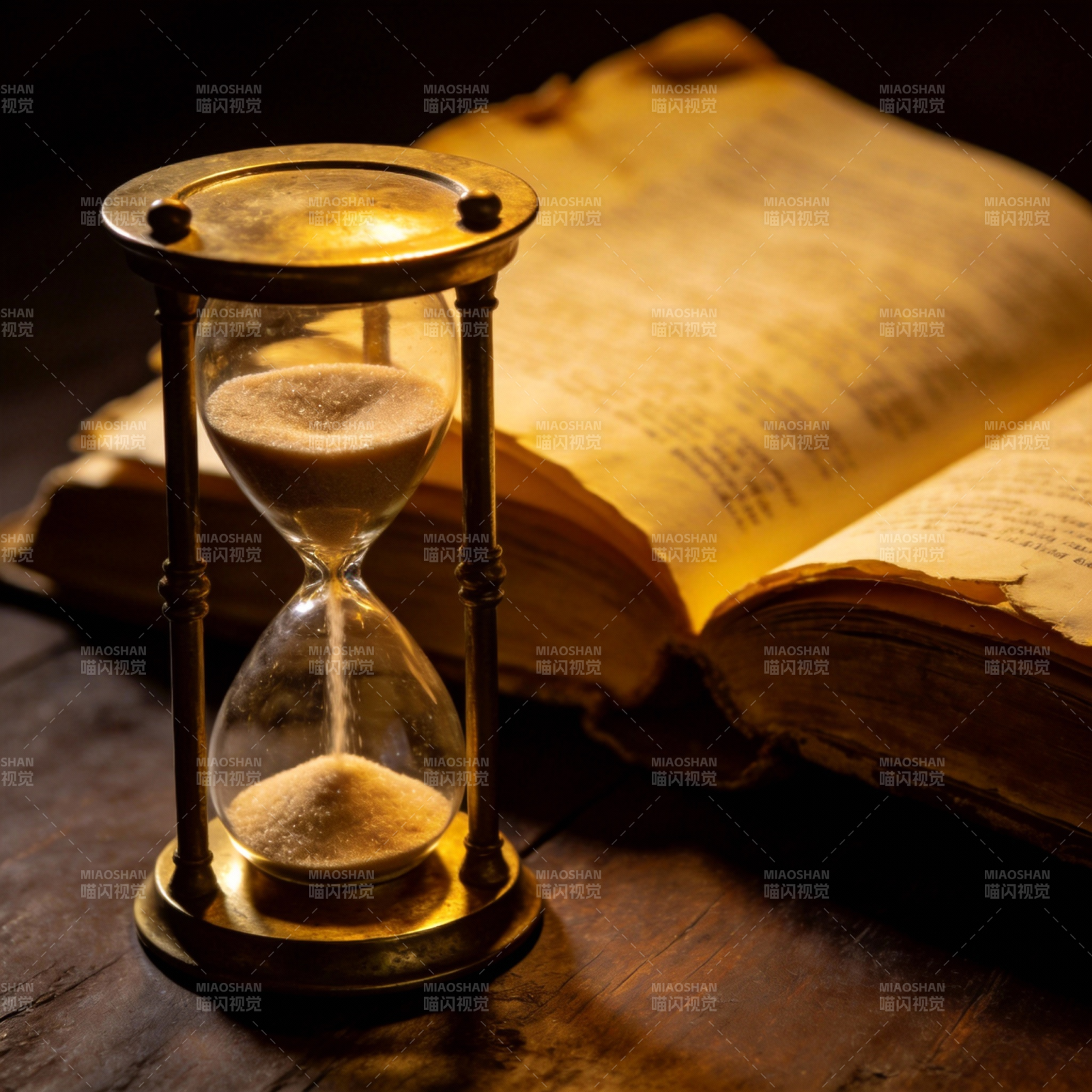 时光流转书页间图片