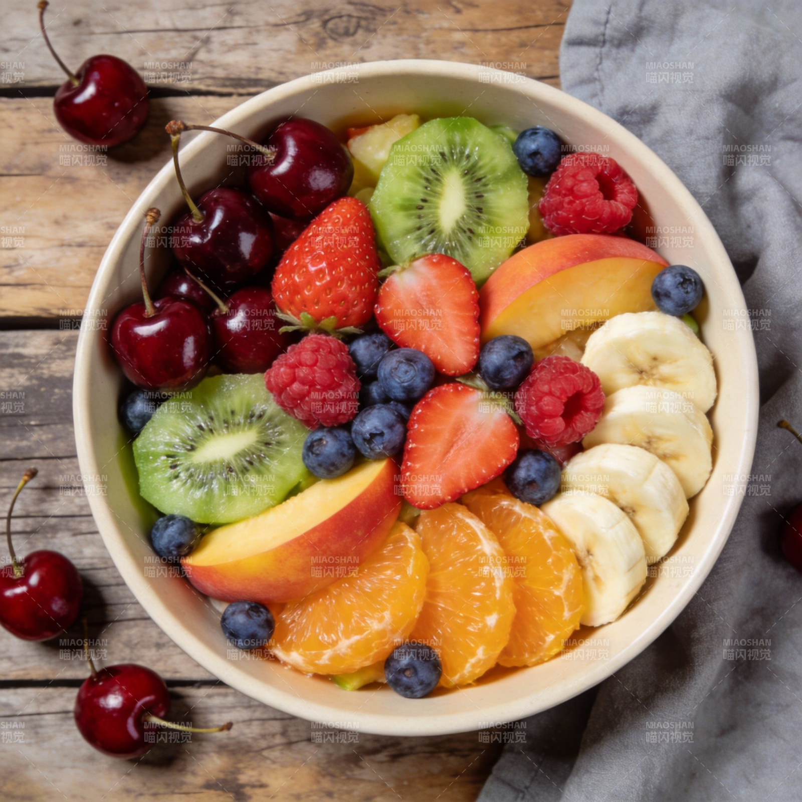 缤纷水果拼盘图片