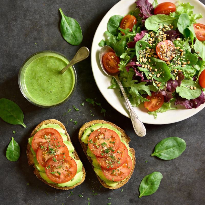 健康轻食拼盘图片