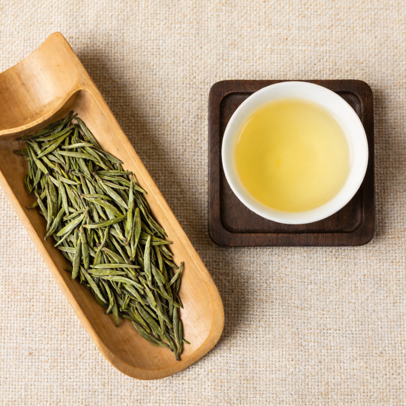 绿茶与茶汤图片