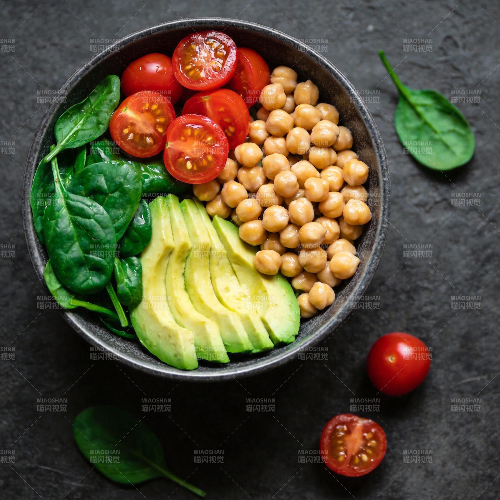 健康沙拉碗图片