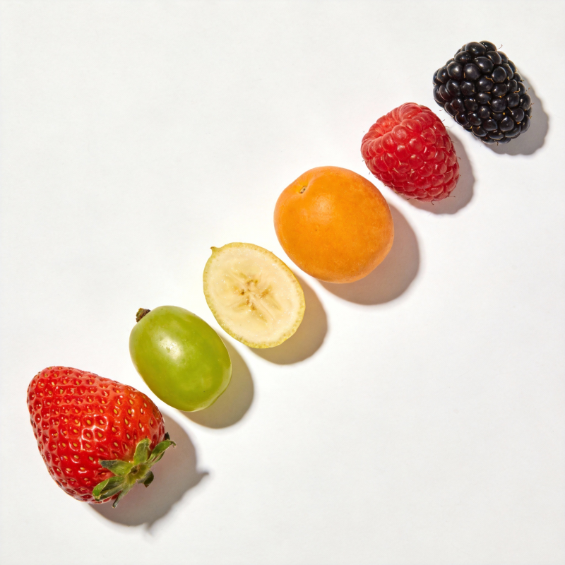 水果缤纷排列图片