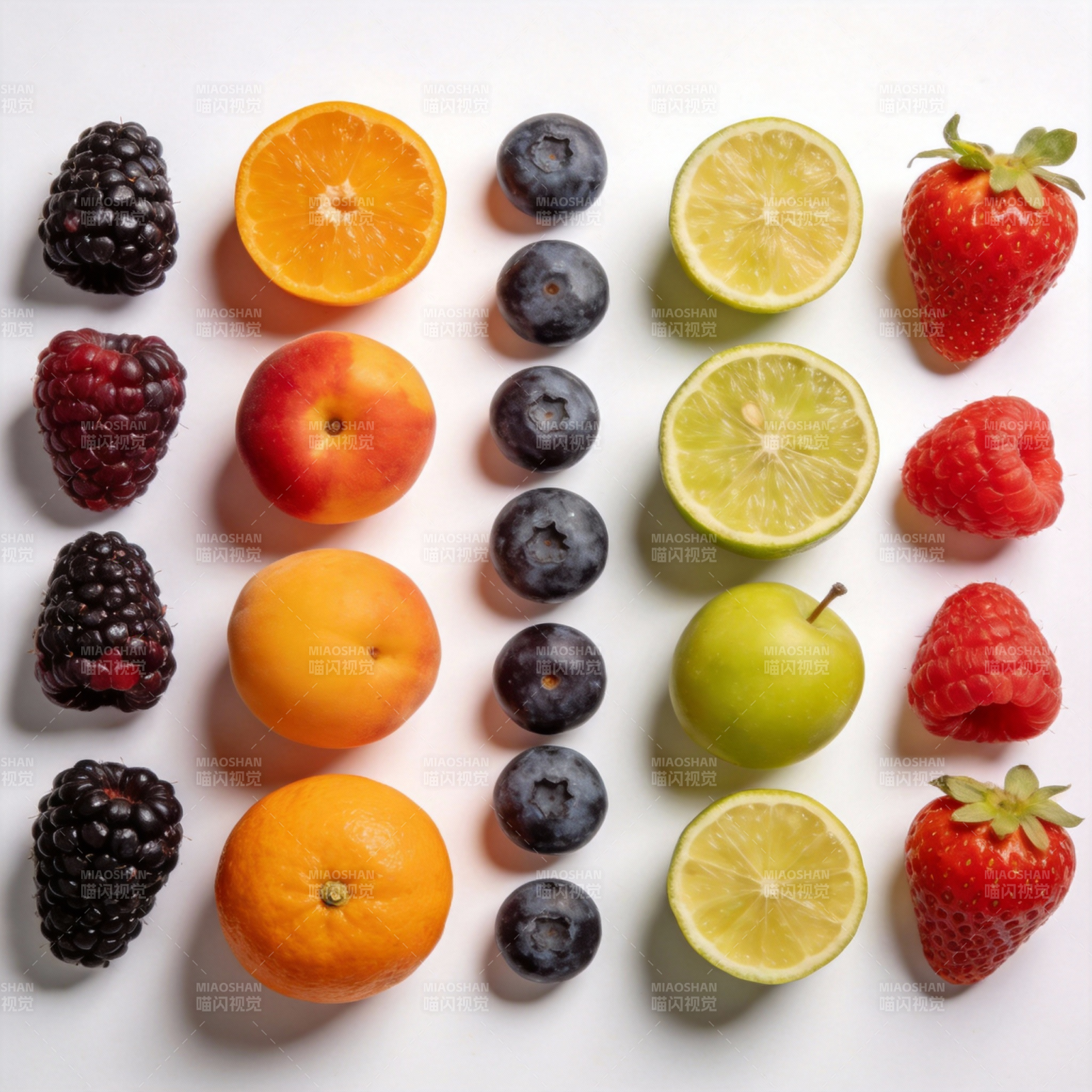 缤纷水果拼盘图片