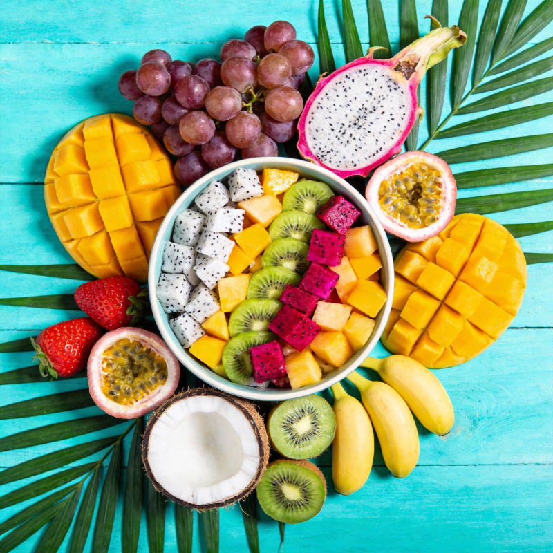 热带水果盛宴图片