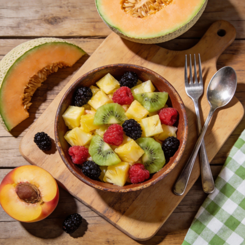 缤纷水果沙拉图片