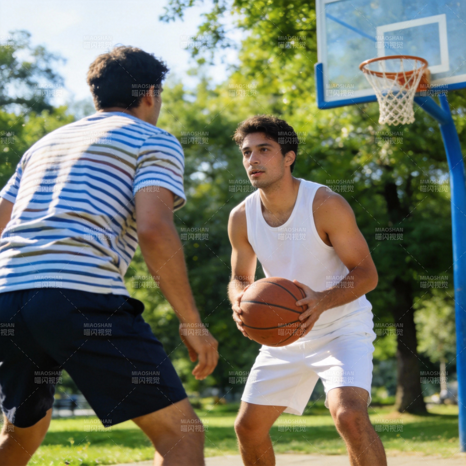 街头篮球对决图片