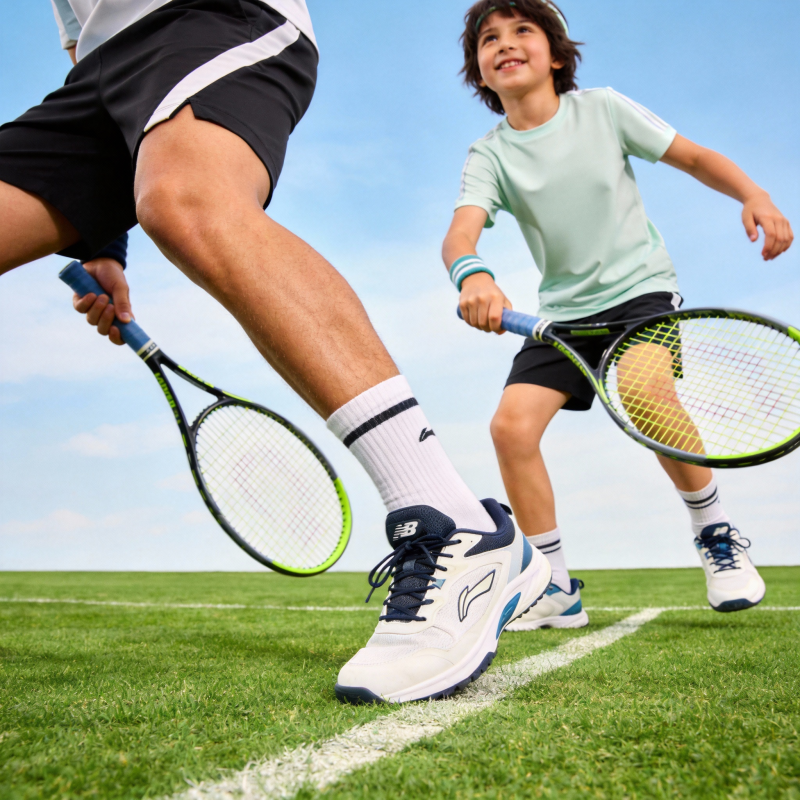 亲子网球时光图片