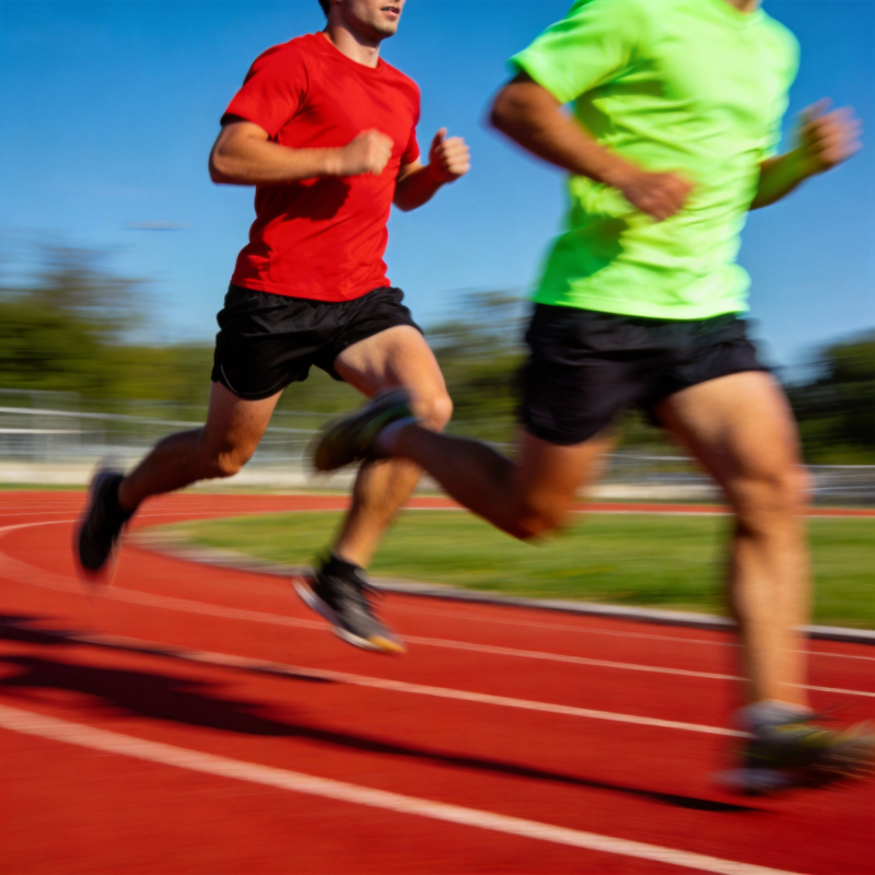 赛道上的速度对决图片