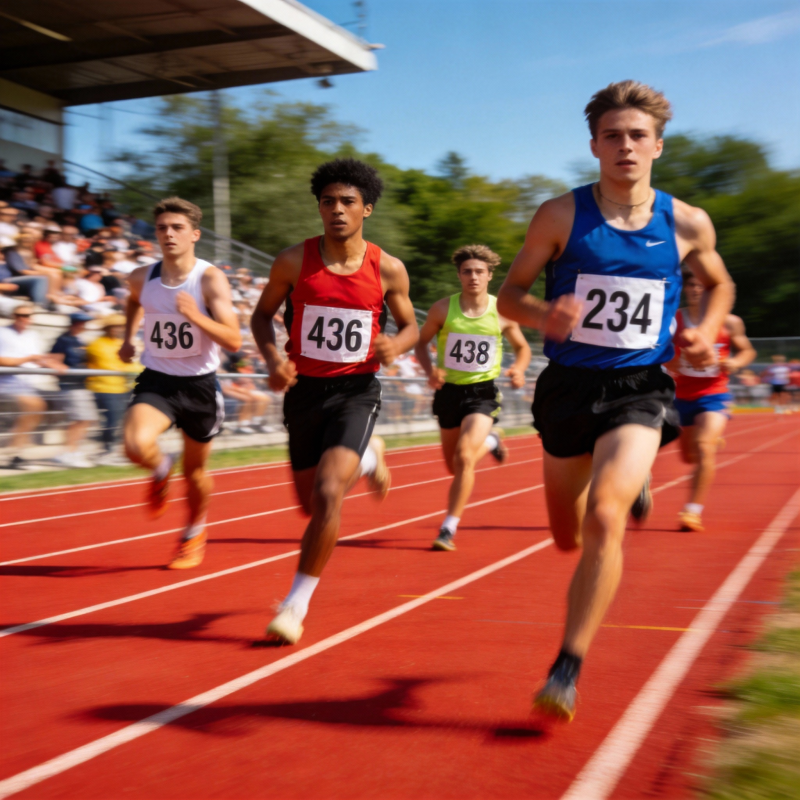 赛道冲刺瞬间图片