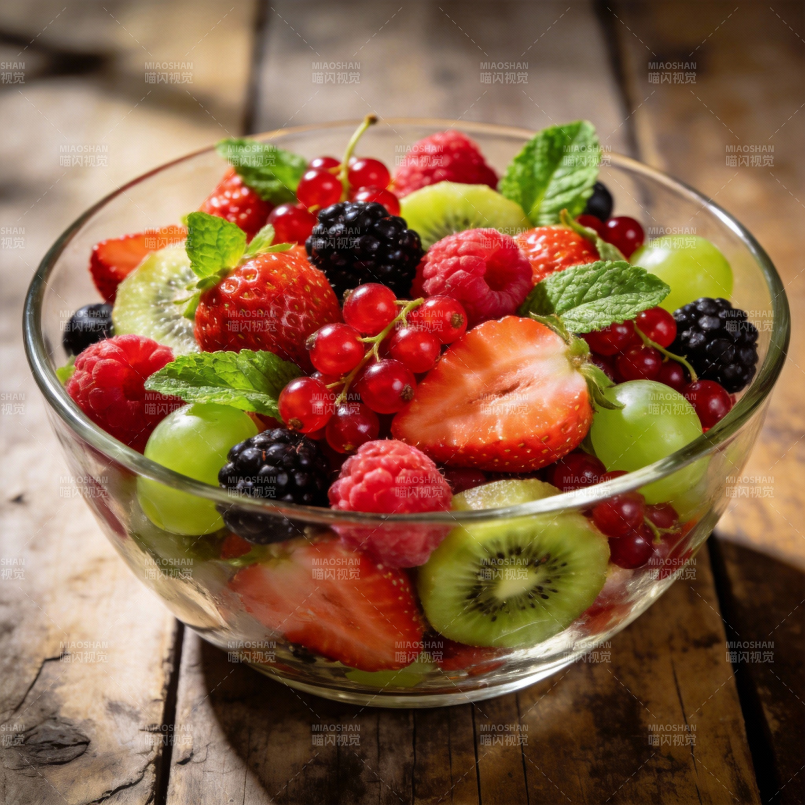 缤纷水果沙拉图片