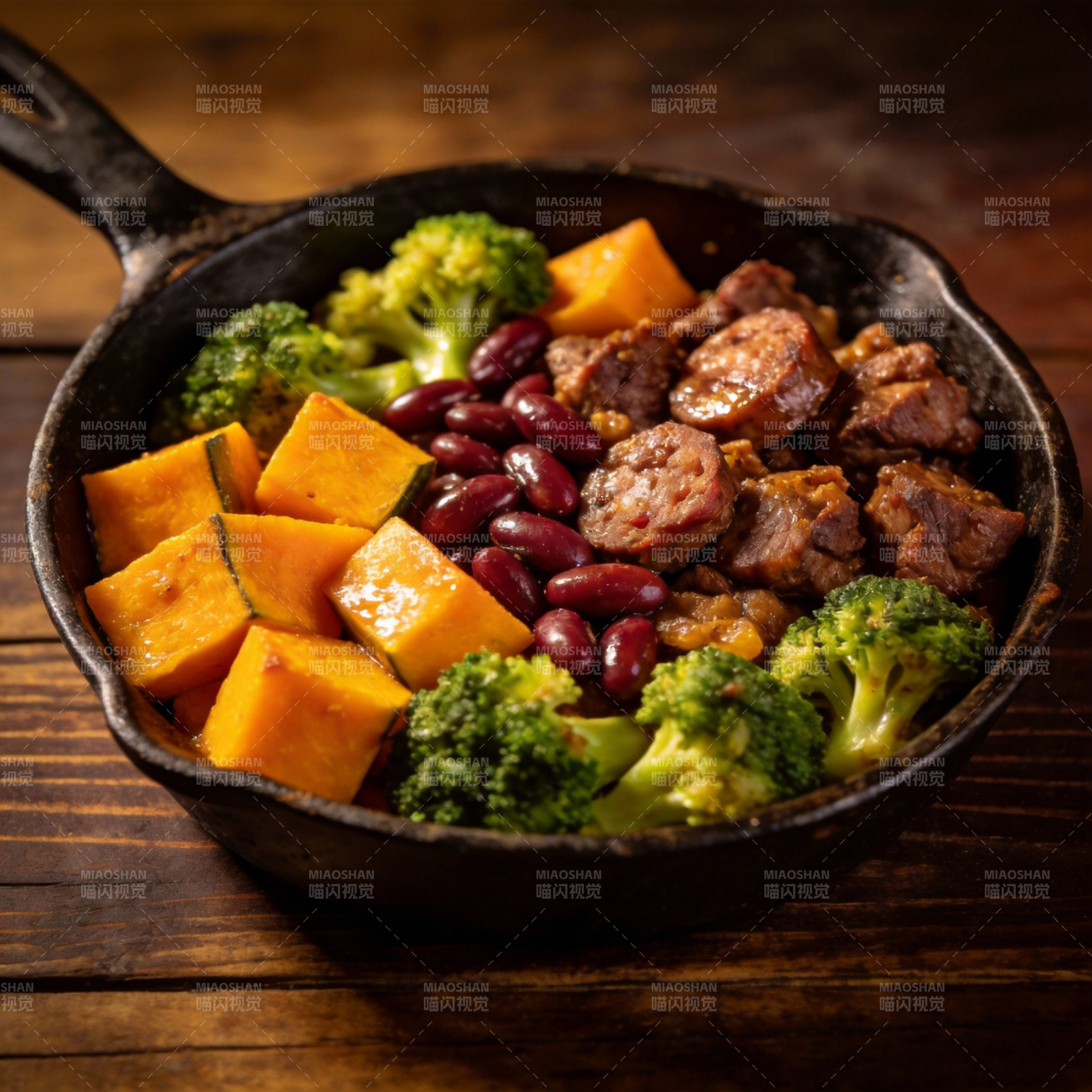 铸铁锅炖菜图片