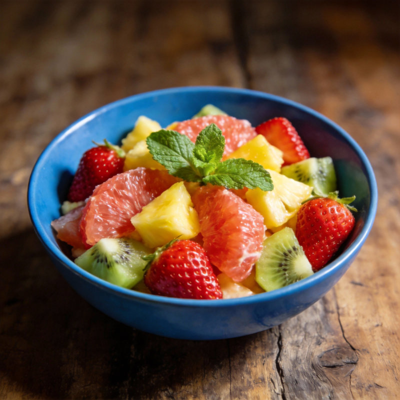 缤纷水果沙拉图片