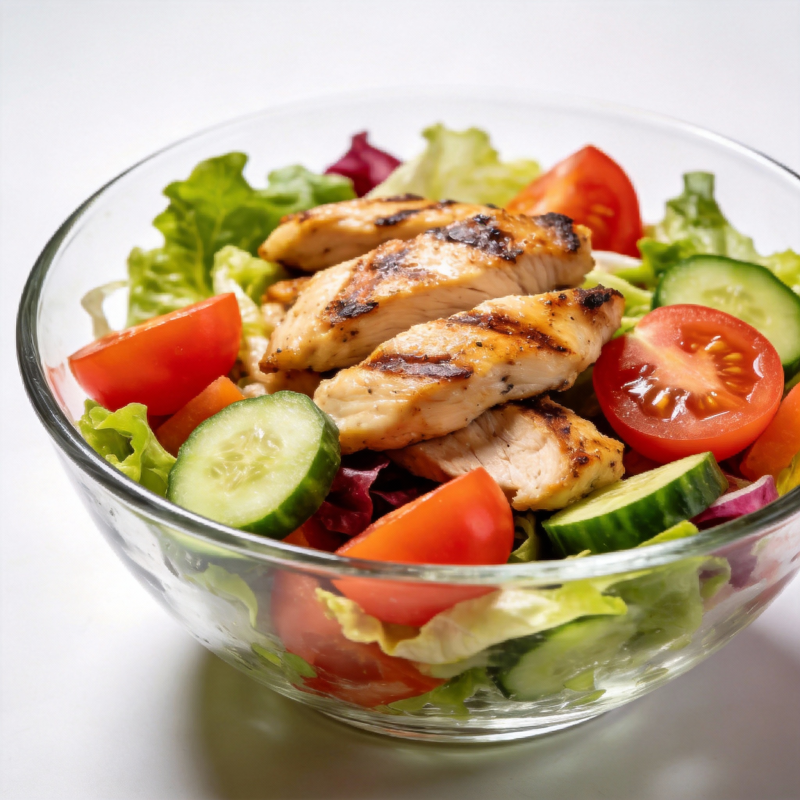 鸡胸沙拉图片