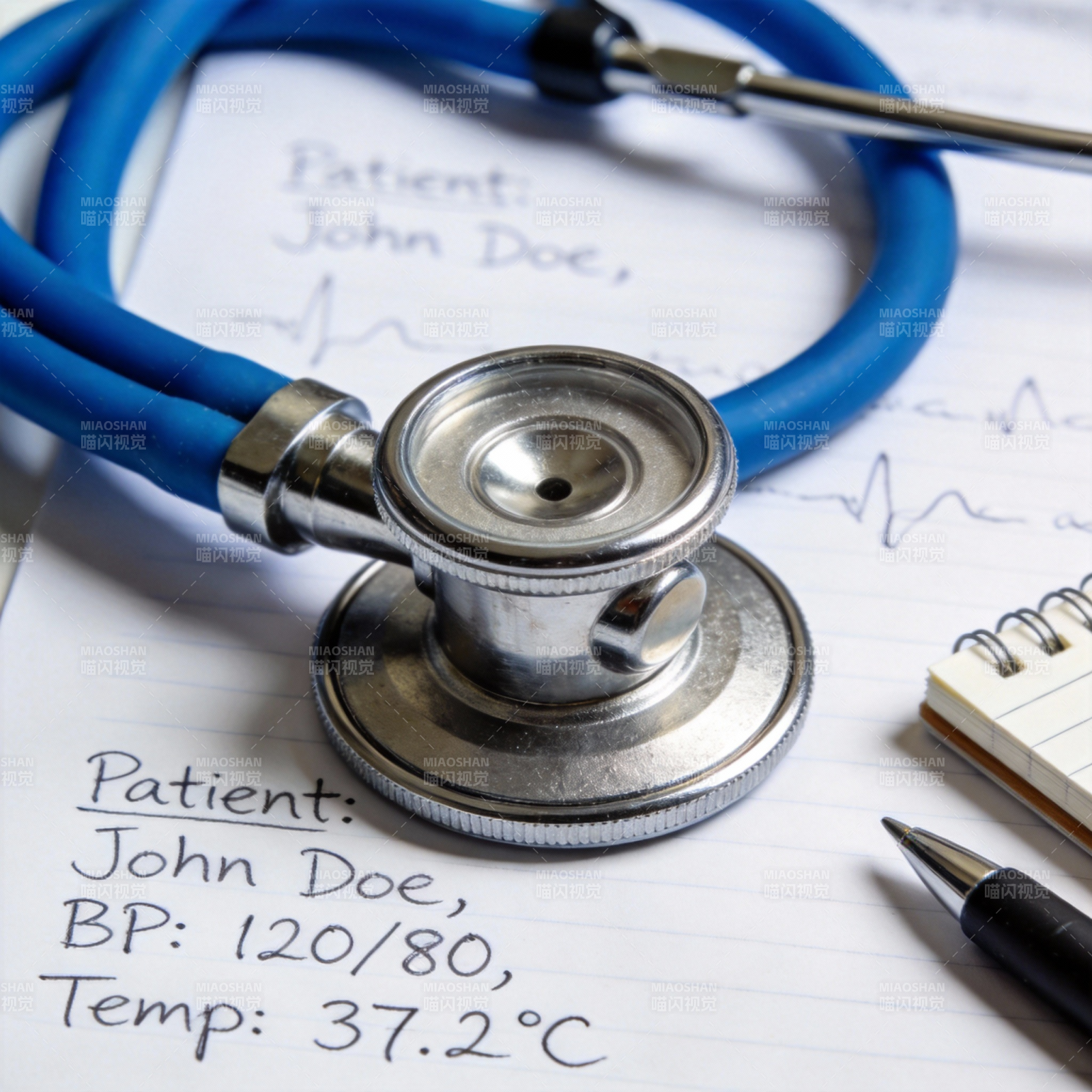 医生记录患者信息图片