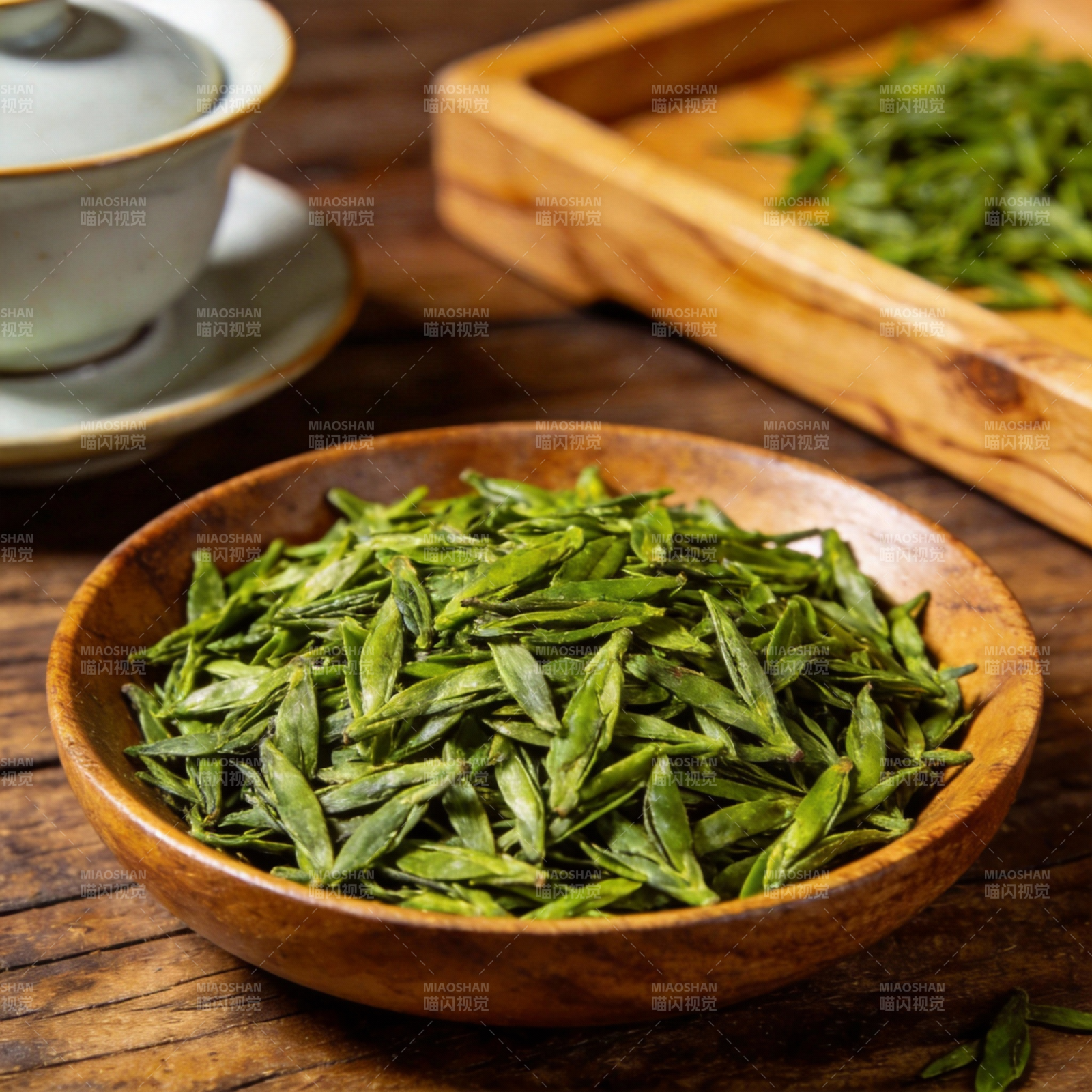 绿茶静品时光图片