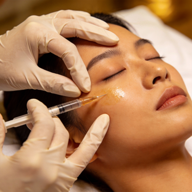 面部注射美容图片