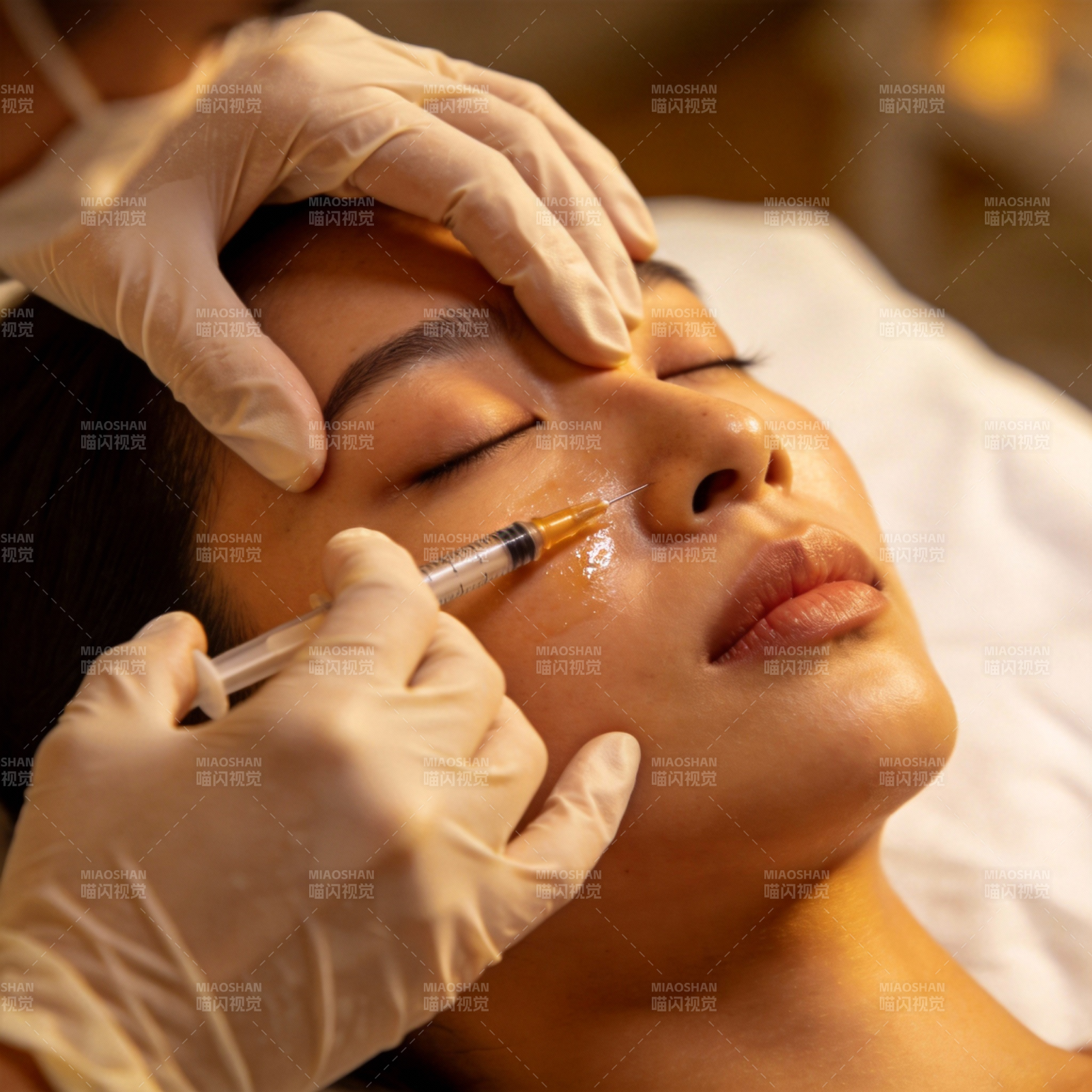 面部注射美容图片