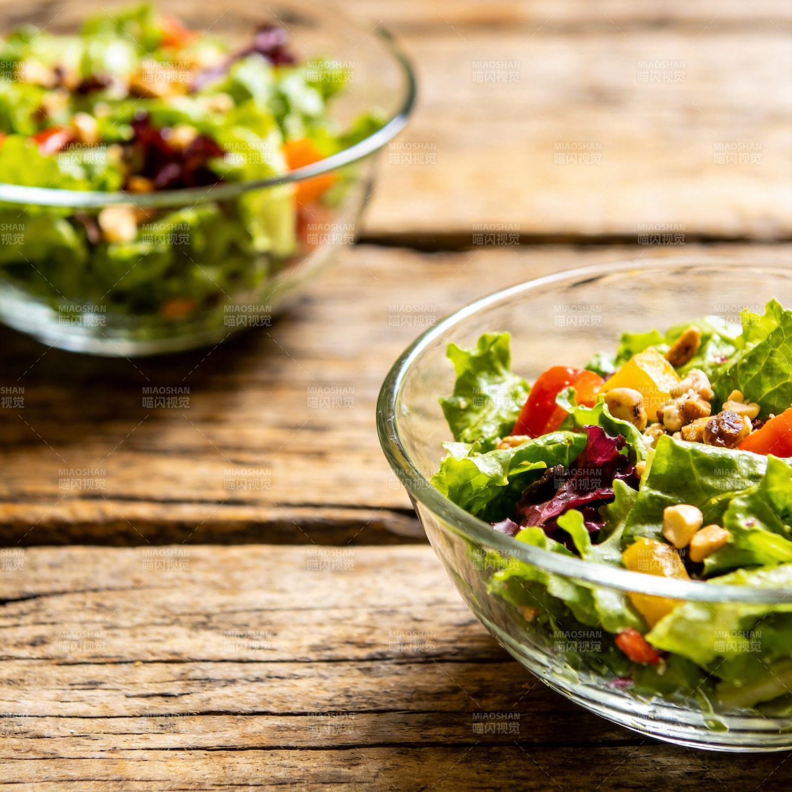 清新沙拉 健康美味图片