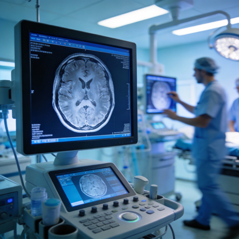 脑部扫描影像分析图片