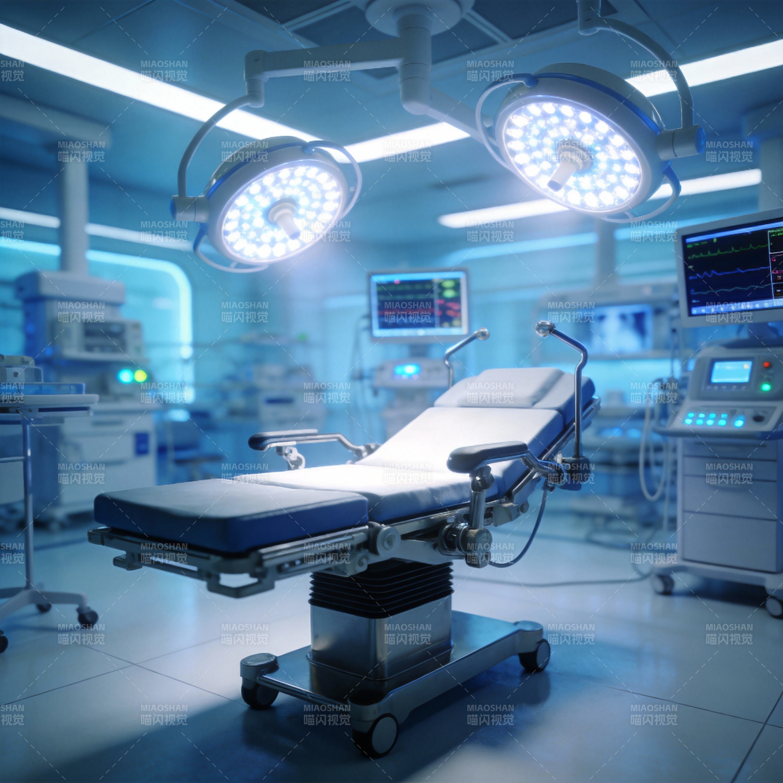 现代手术室全景图片