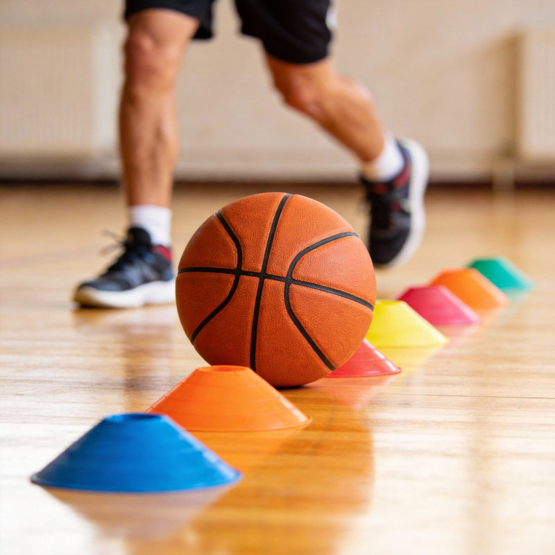 篮球训练场景图片