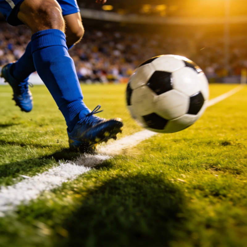 足球飞驰瞬间图片