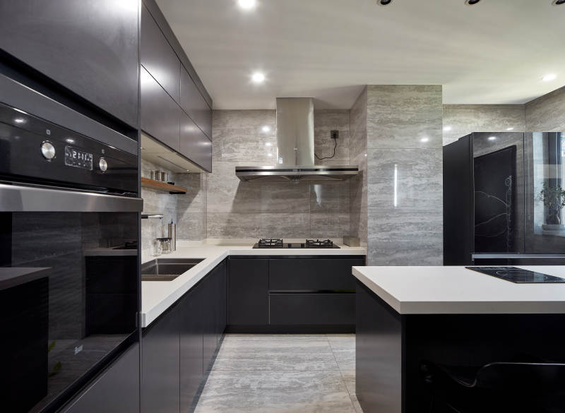 现代厨房设计展示图片