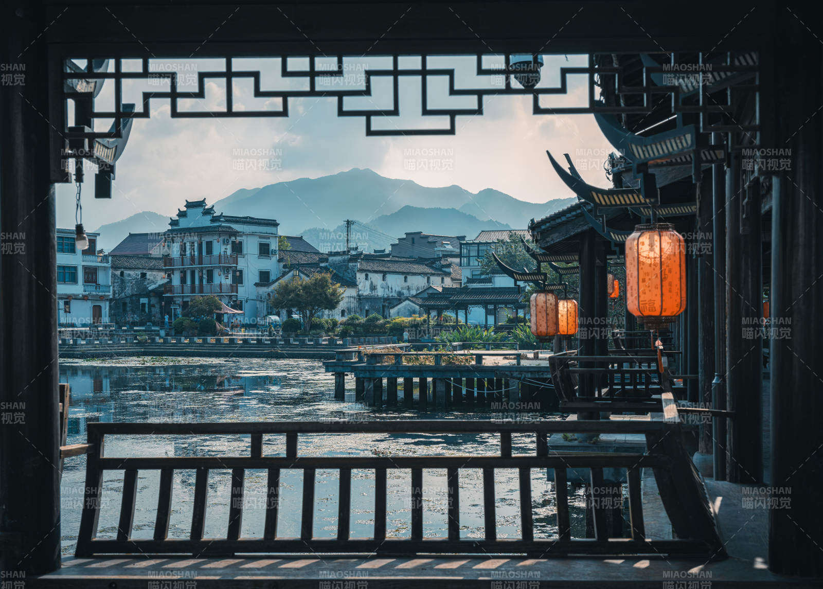 桐庐深澳村水乡古韵图片