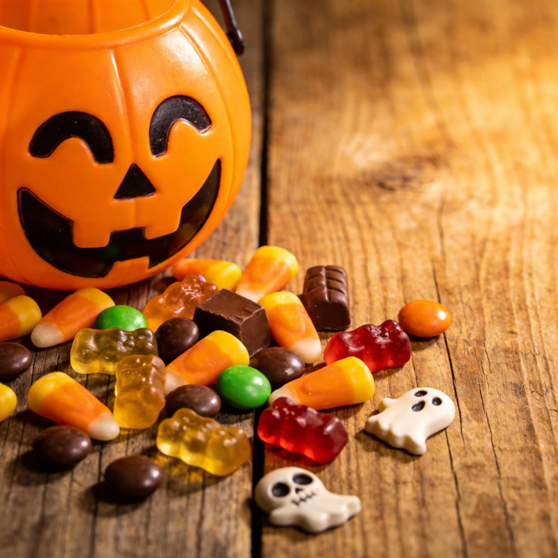 万圣节糖果派对图片