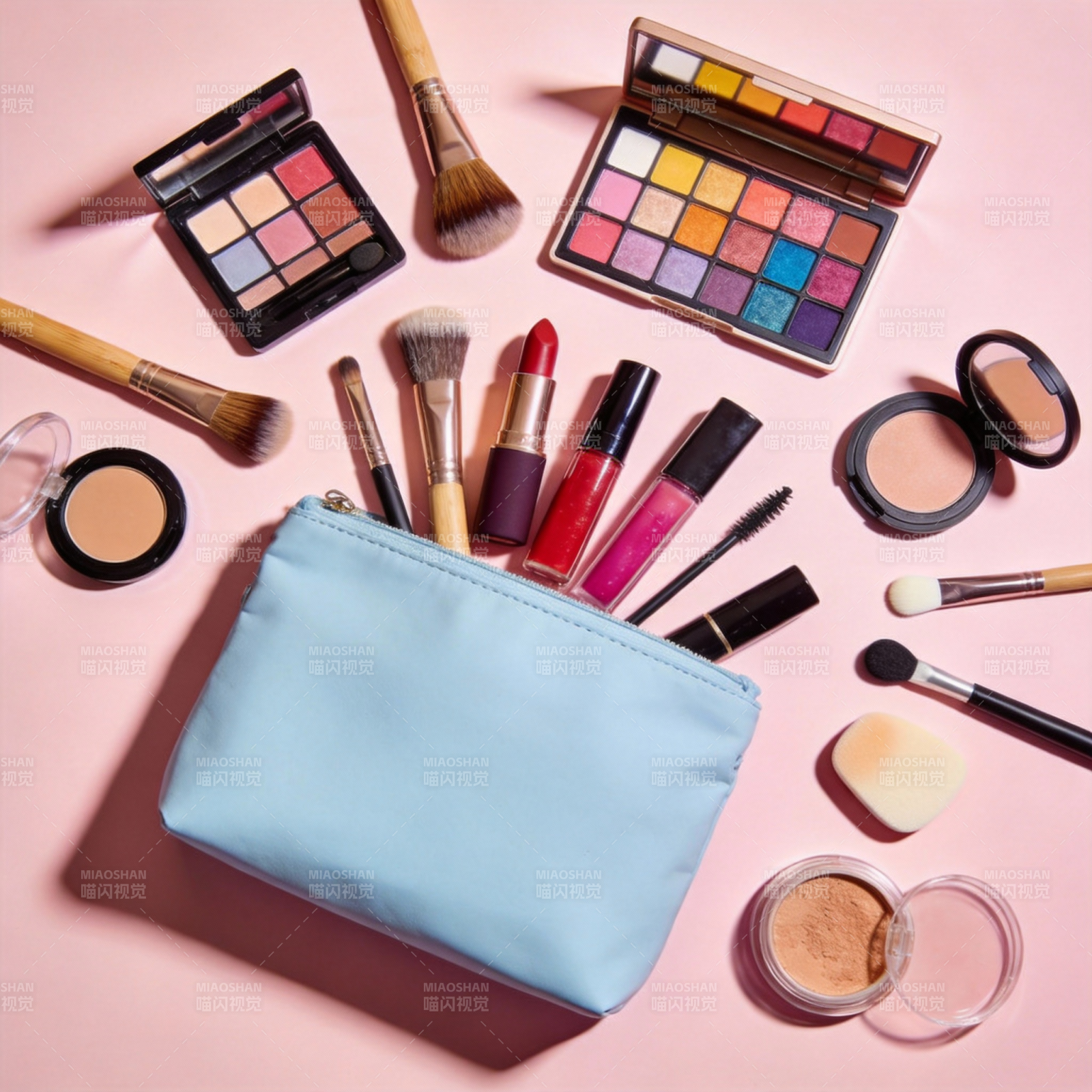 美妆收纳好物图片