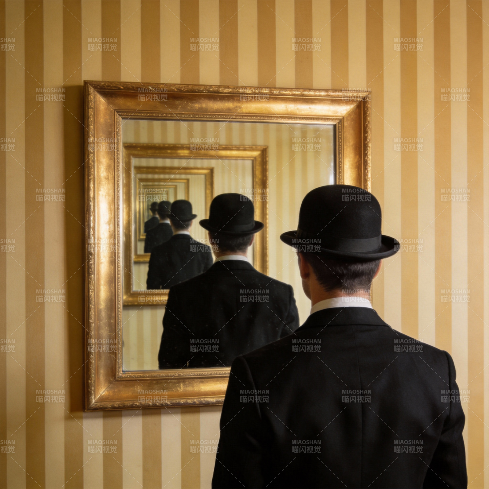 镜中无限回廊图片