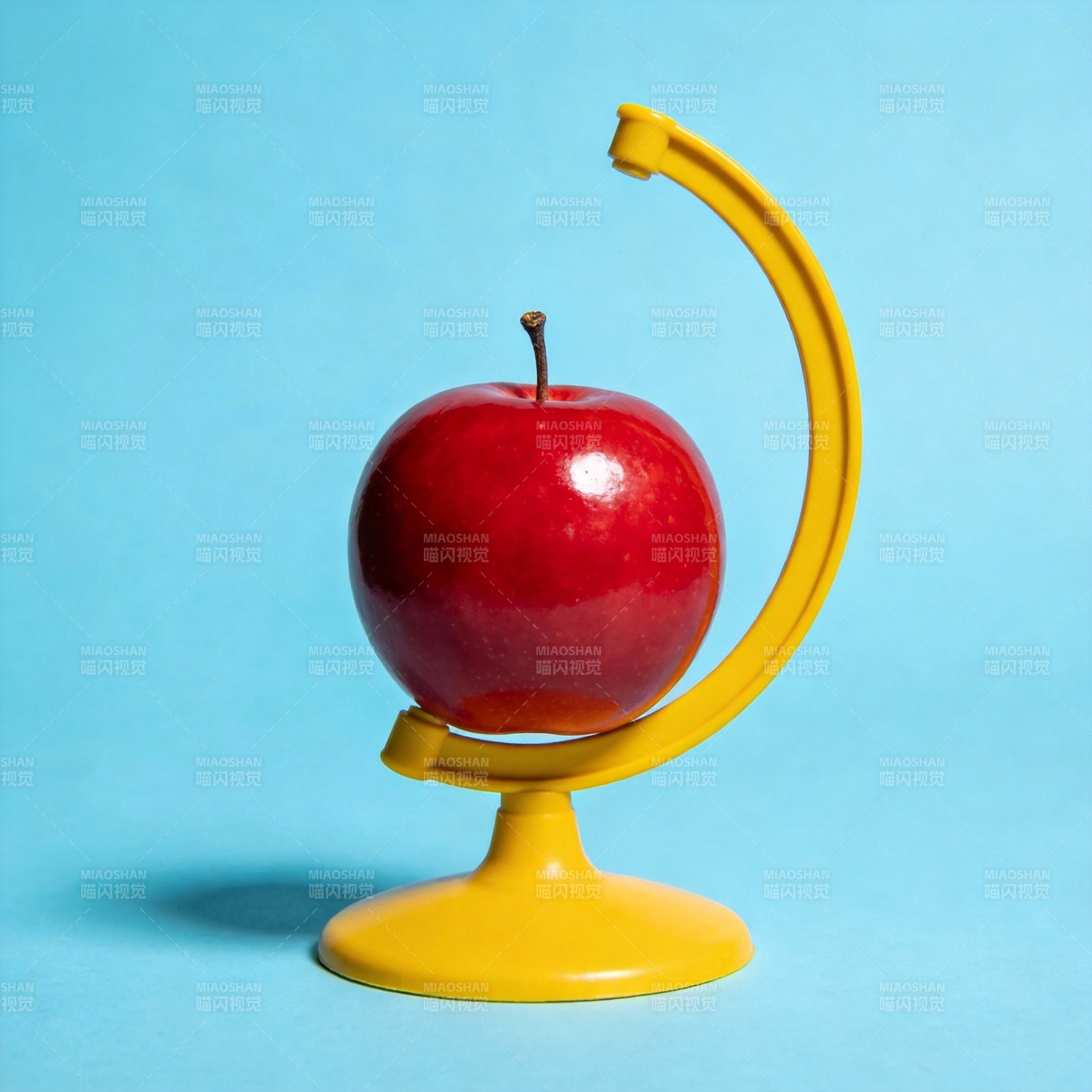 红苹果与黄架图片