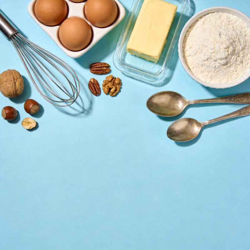 烘焙原料准备中图片