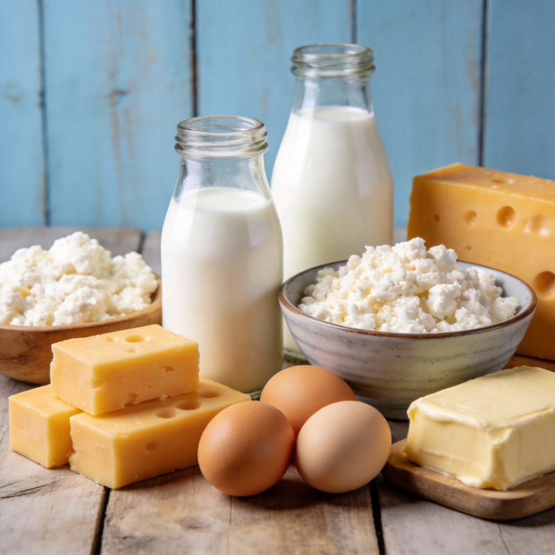 乳制品与鸡蛋图片