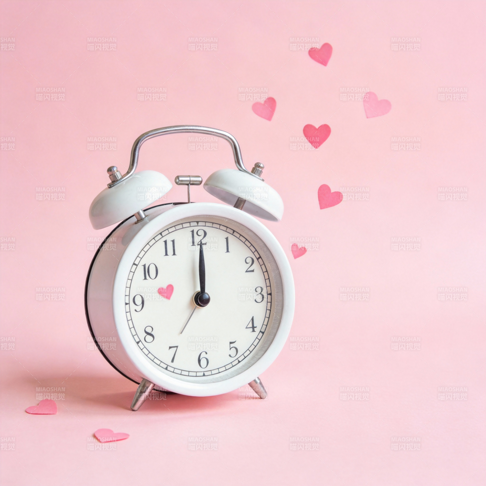 爱心时钟 甜蜜时光图片