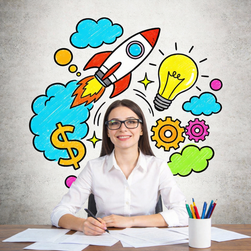 创意启航 梦想成真图片