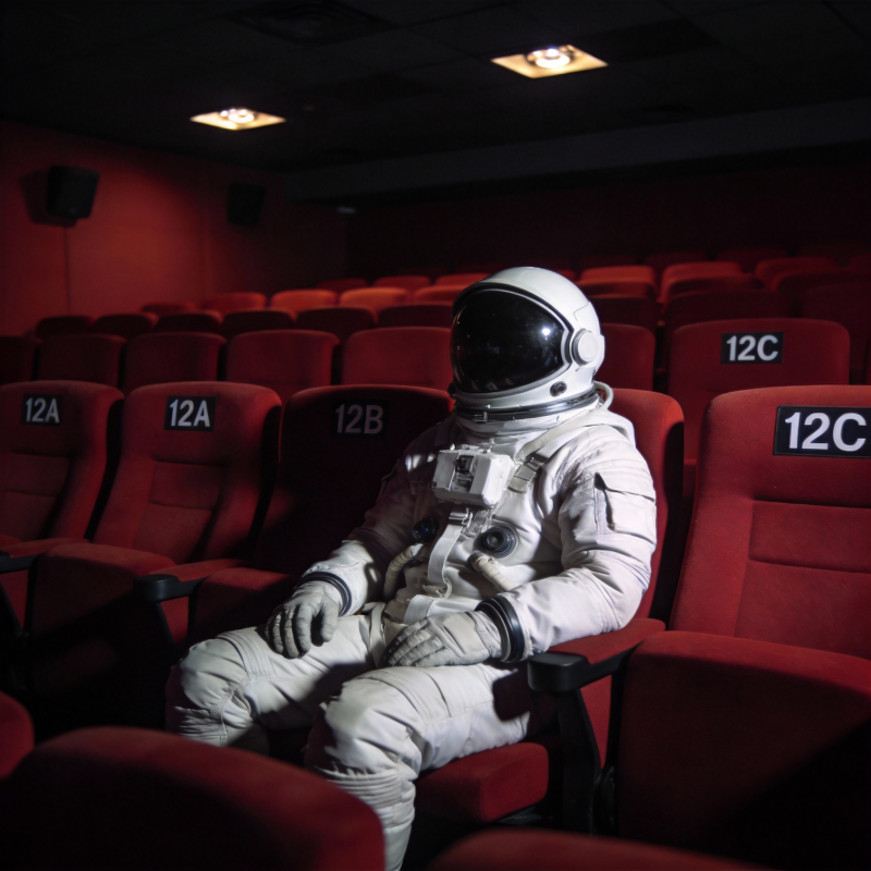 宇航员观影记图片