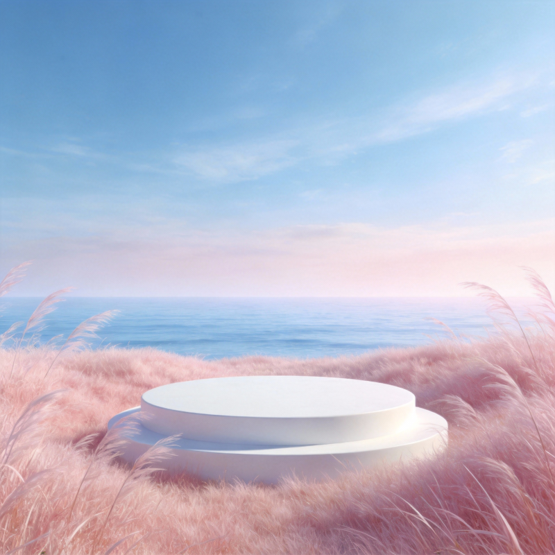 粉草海边白台图片