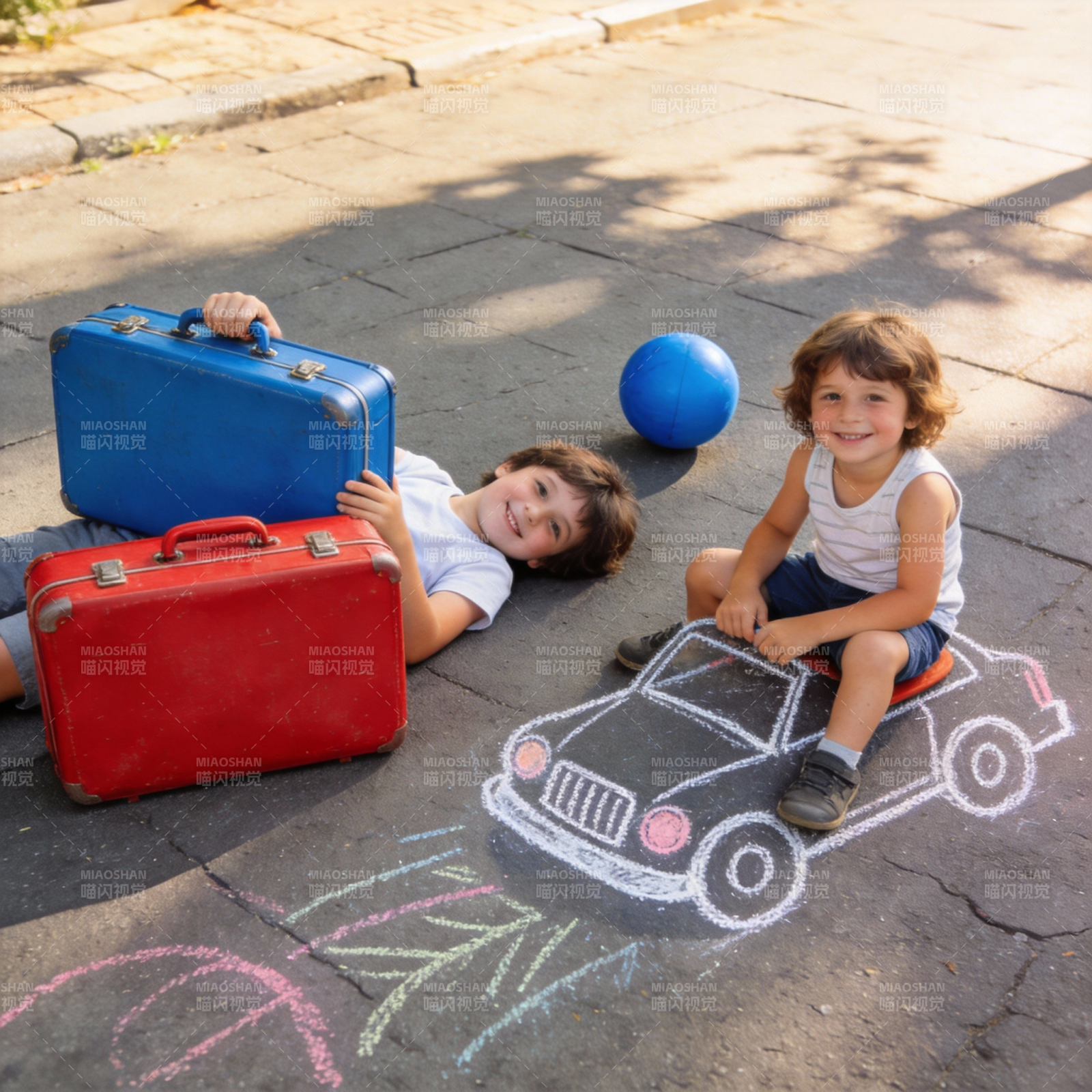 童趣涂鸦时光图片