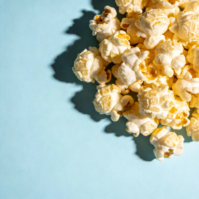 爆米花特写图片
