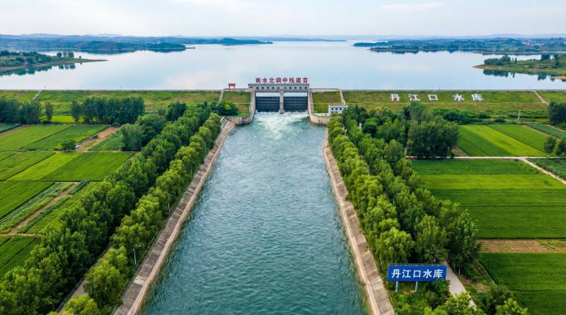 丹江口水库航拍图片