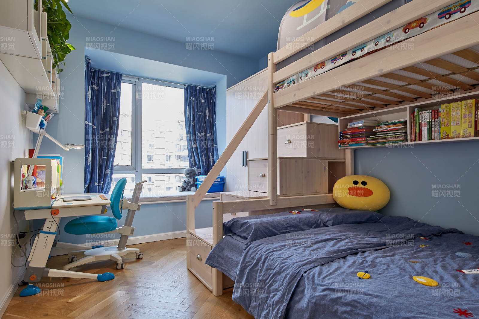 儿童房温馨布置图片