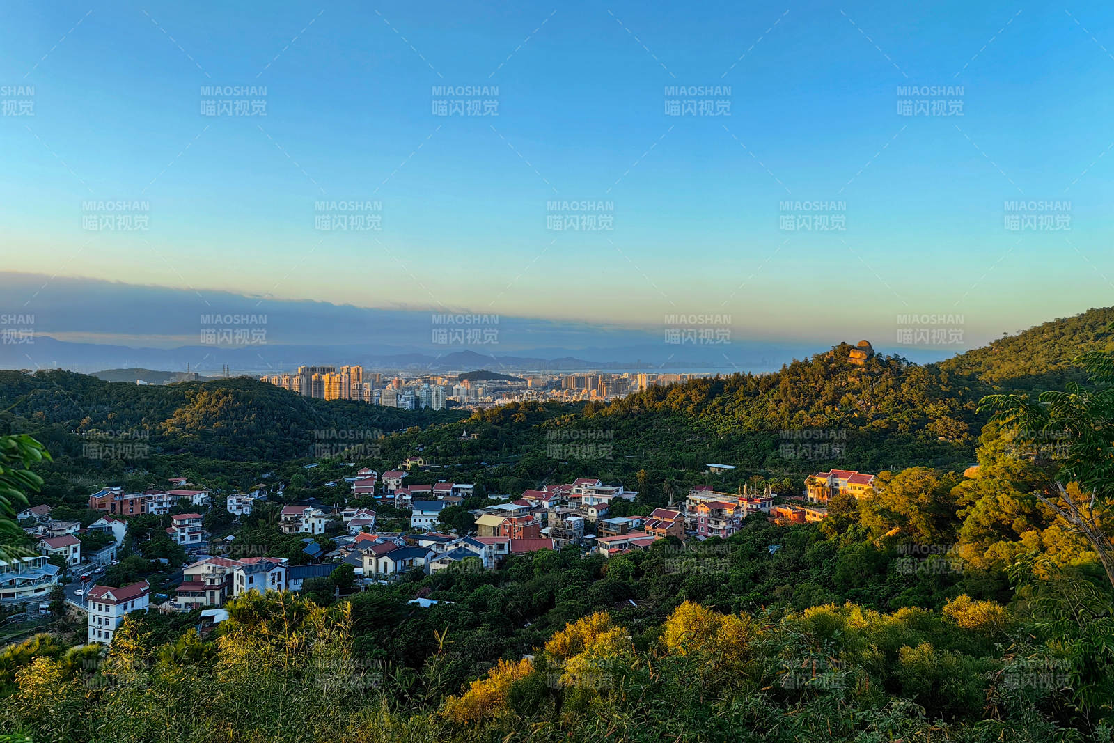 山城晨曦美景（厦门）图片