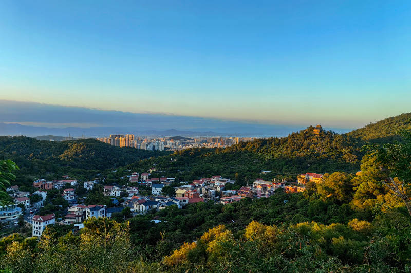 山城晨曦美景（厦门）图片