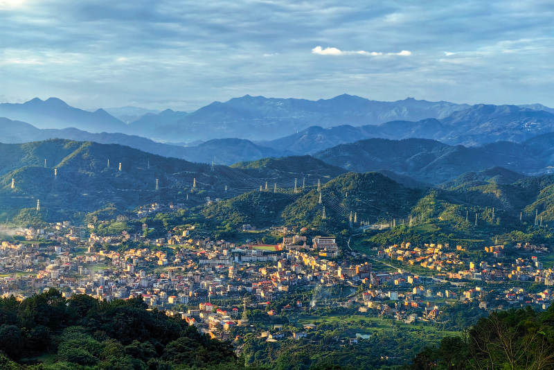 山城风光（福建安溪）图片