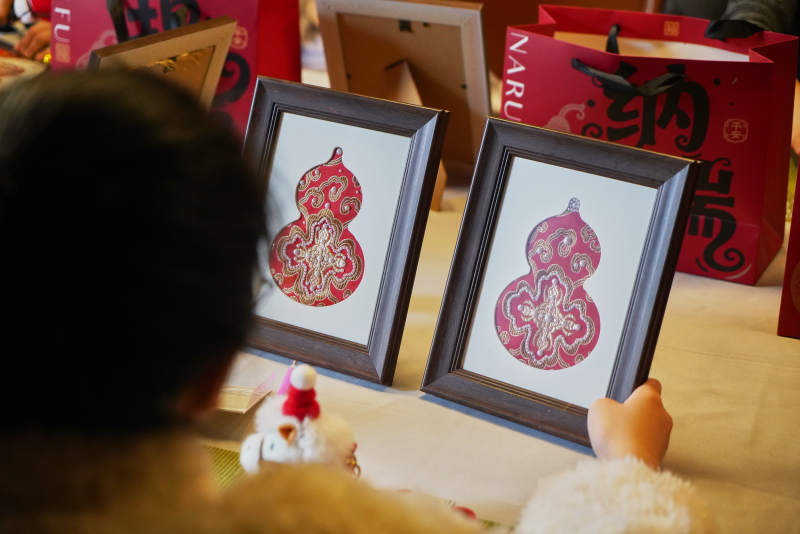 葫芦画展现场图片