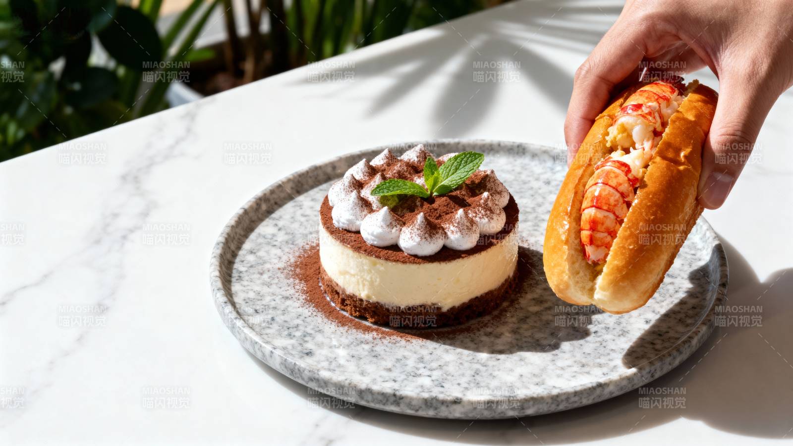 甜品与热狗的碰撞图片